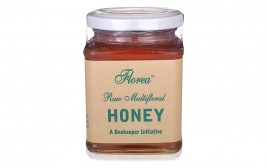 Florea Raw Multifloral Honey   Glass Jar  350 grams